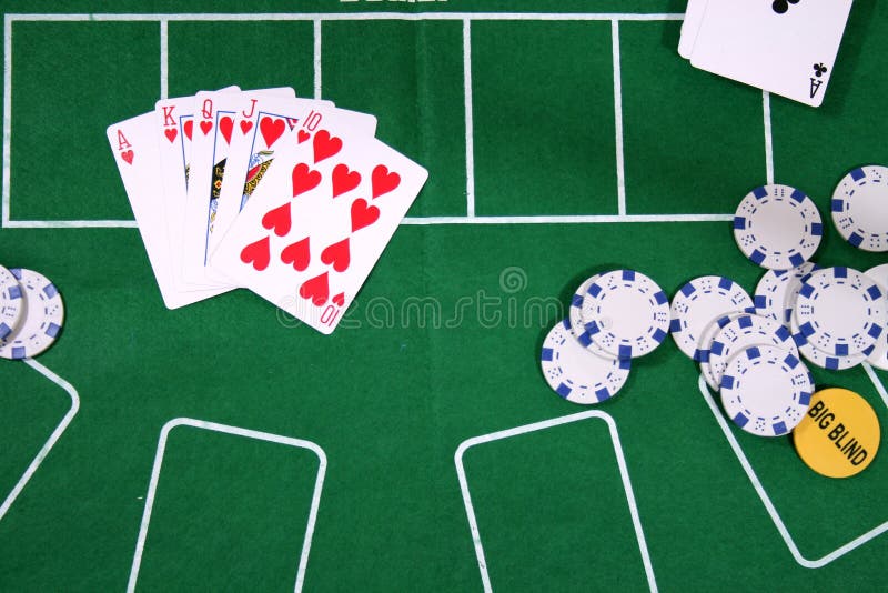 Cards and Chips for poker