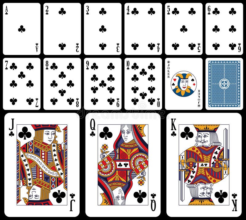 Cards klassiskt leka för klubbor