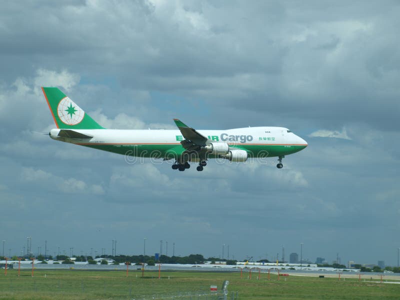 CARGAISON D'EVA AIR photo libre de droits CARGAISON D'EVA AIR photo libre de droits
