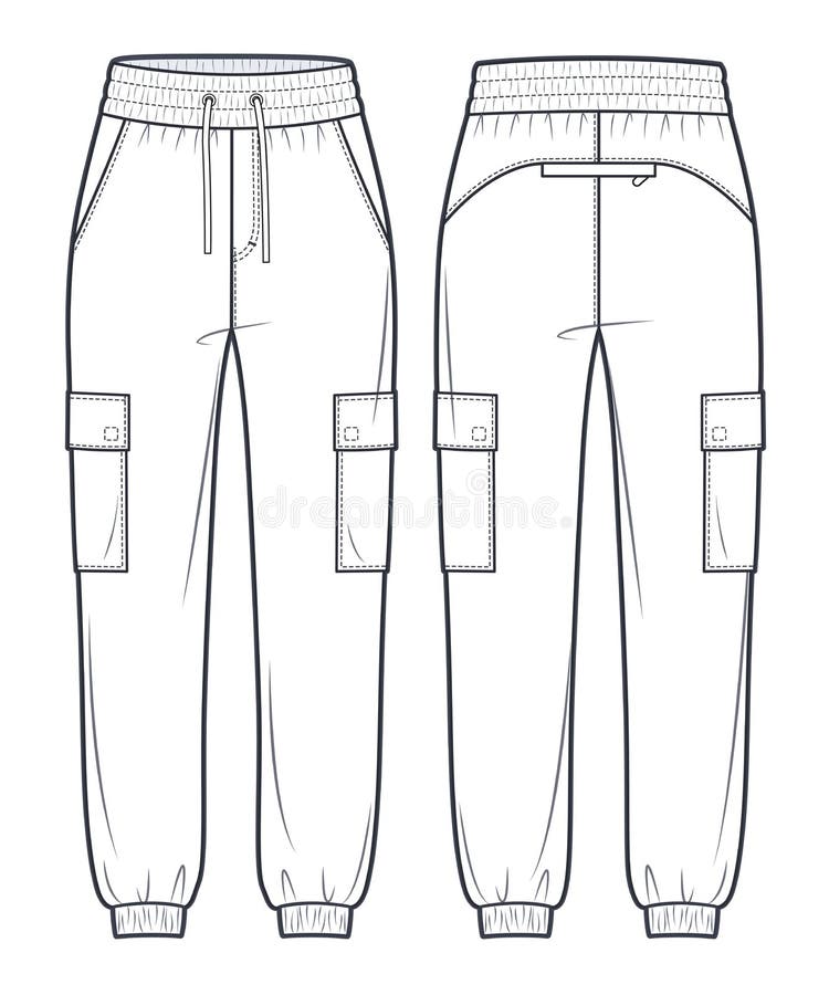 Joggers Template Women Stock Illustrations – 383 Joggers Template Women  Stock Illustrations, Vectors & Clipart - Dreamstime