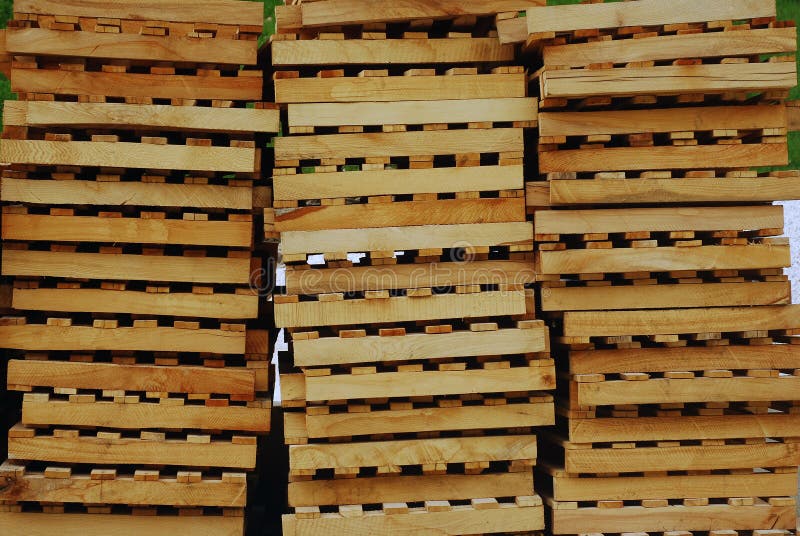 Cargo pallets stock image. Image of logistic, industry 25243849