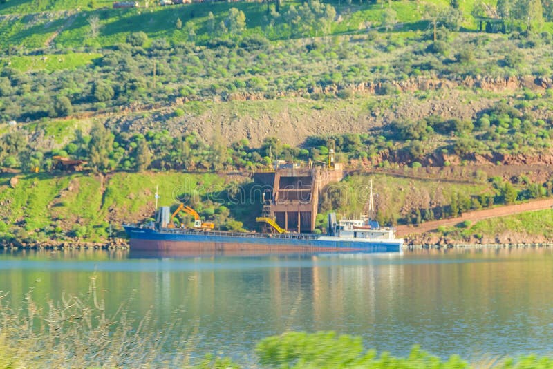 Cargo Ship Parked, Phocis, Greece Stock Image Image of phocis, greek