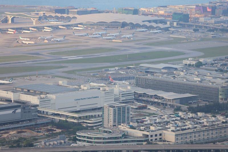 The Cargo Terminal , Hong Kong International Airport 24 Oct 2021