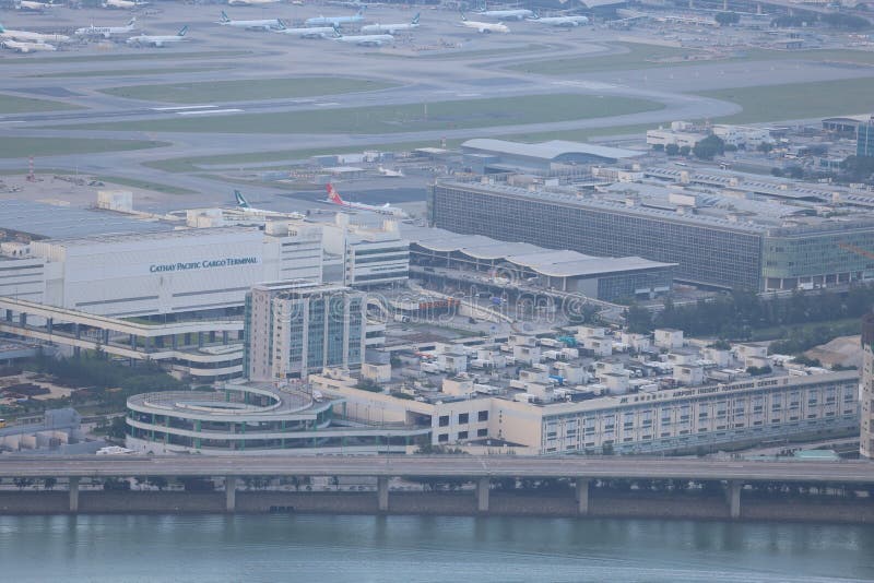 The Cargo Terminal , Hong Kong International Airport 24 Oct 2021