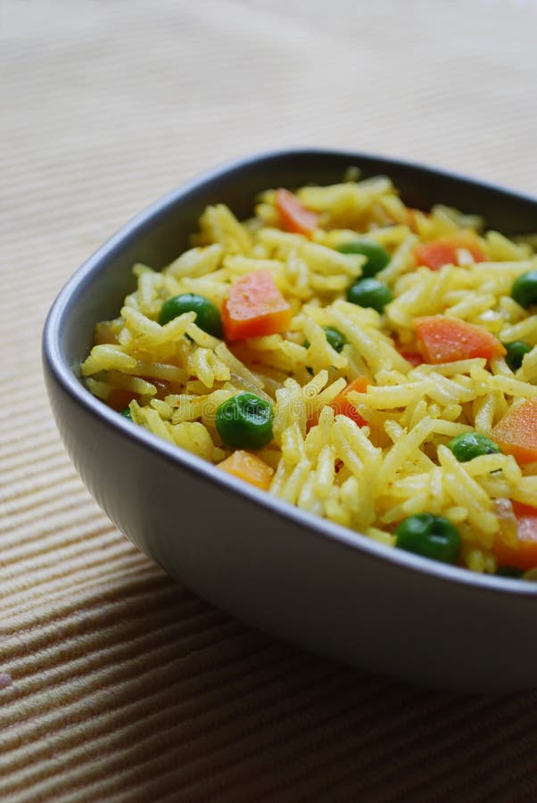 Cari de riz basmati photographie stock Cari de riz basmati photographie stock
