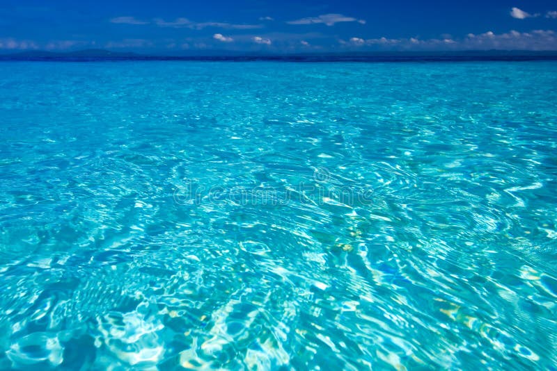 Caribbean Blue Ocean View stock image. Image of caribbean 11114945