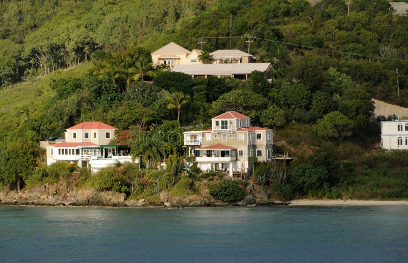 Caribbean coastline