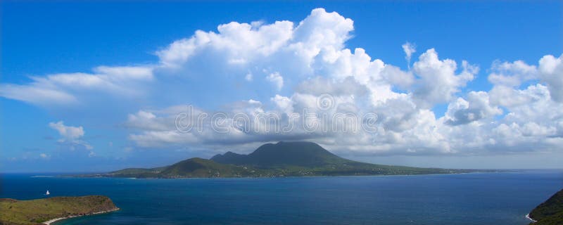 Caribbean island of Nevis
