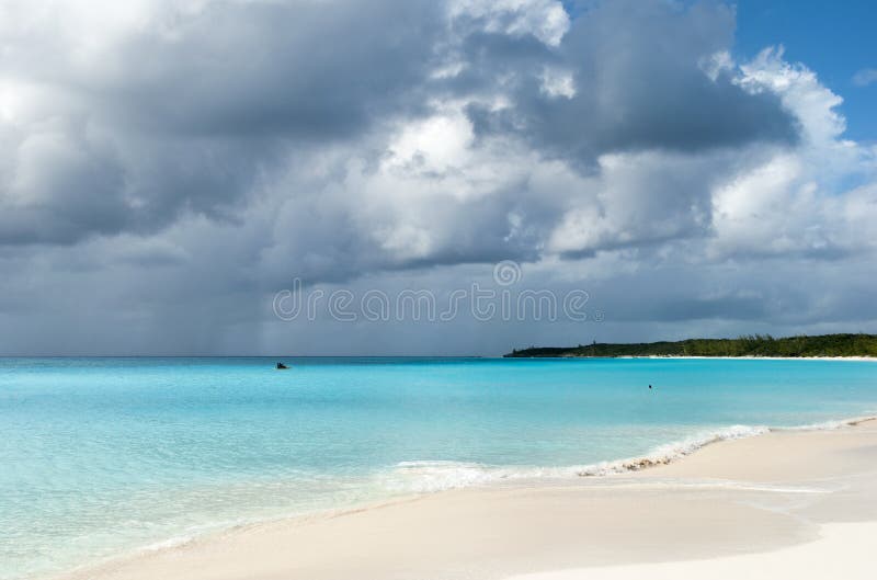 Caribbean Rainy Sky stock image. Image of weather, travel 119789431