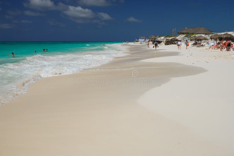 Caribbean Sea Beach. Cuba