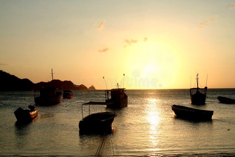 Caribbean Sea. Taganga Bay. Colombia.