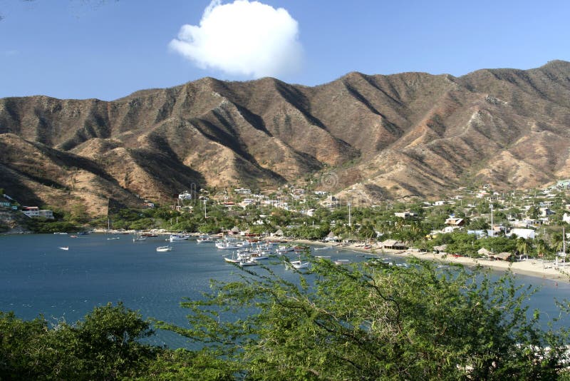 Caribbean Sea. Taganga Bay. Colombia.