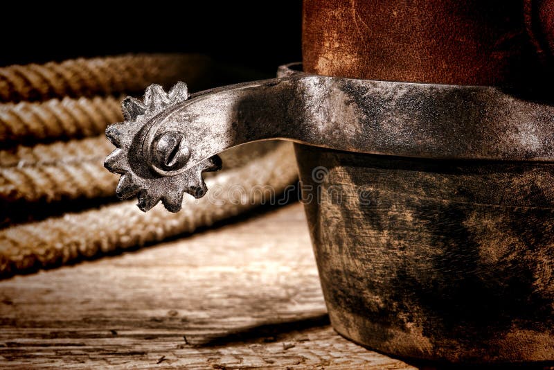 Caricamento del sistema ad ovest americano del cowboy del rodeo e dente cilindrico occidentale immagine stock libera da diritti Caricamento del sistema ad ovest americano del cowboy del rodeo e dente cilindrico occidentale immagine stock libera da diritti