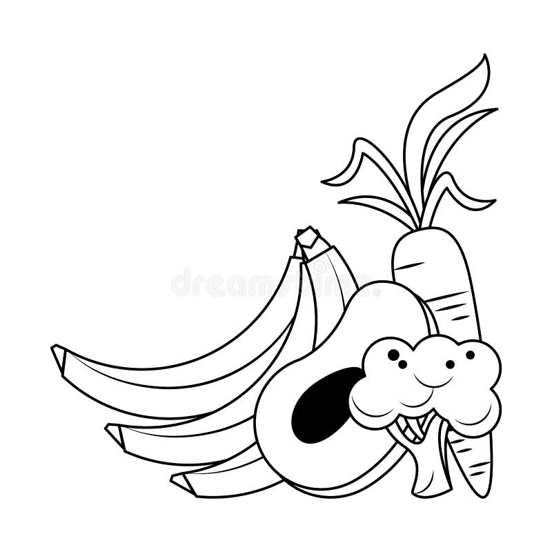 Caricatura Sobre El Estilo De Vida Saludable Para La Alimentación En Blanco Y Negro Ilustración del Vector - Ilustración de frescura, aguacate: 155805304 Caricatura Sobre El Estilo De Vida Saludable Para La Alimentación En Blanco Y Negro Ilustración del Vector - Ilustración de frescura, aguacate: 155805304