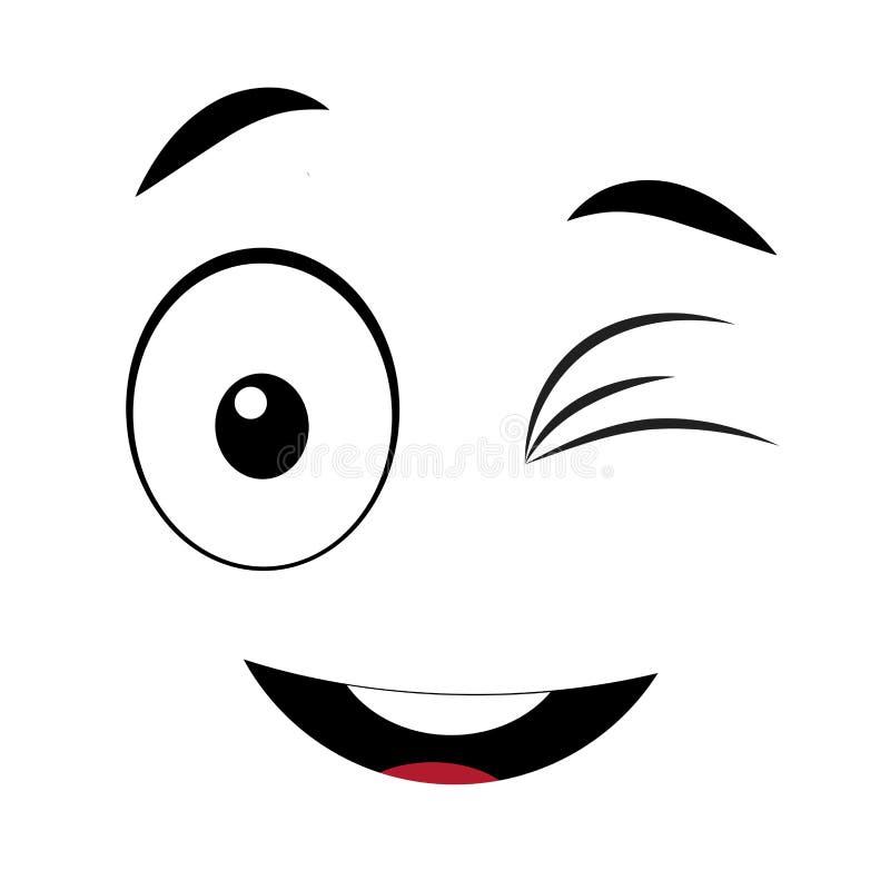 rosto de desenho animado. boca e olhos expressivos, sorriso, choro e  expressão facial de personagem surpresa. emoção cômica da caricatura ou  doodle emoticon. ícone de ilustração vetorial isolado 4505005 Vetor no  Vecteezy