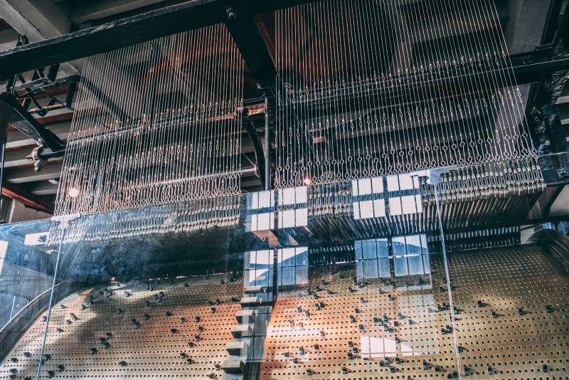 The Carillon Inside the Worldfamous Bell Tower of the Belfry Stock