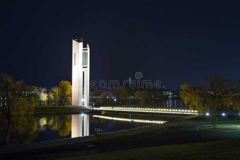 Carillon nazionale Canberra immagine stock Carillon nazionale Canberra immagine stock
