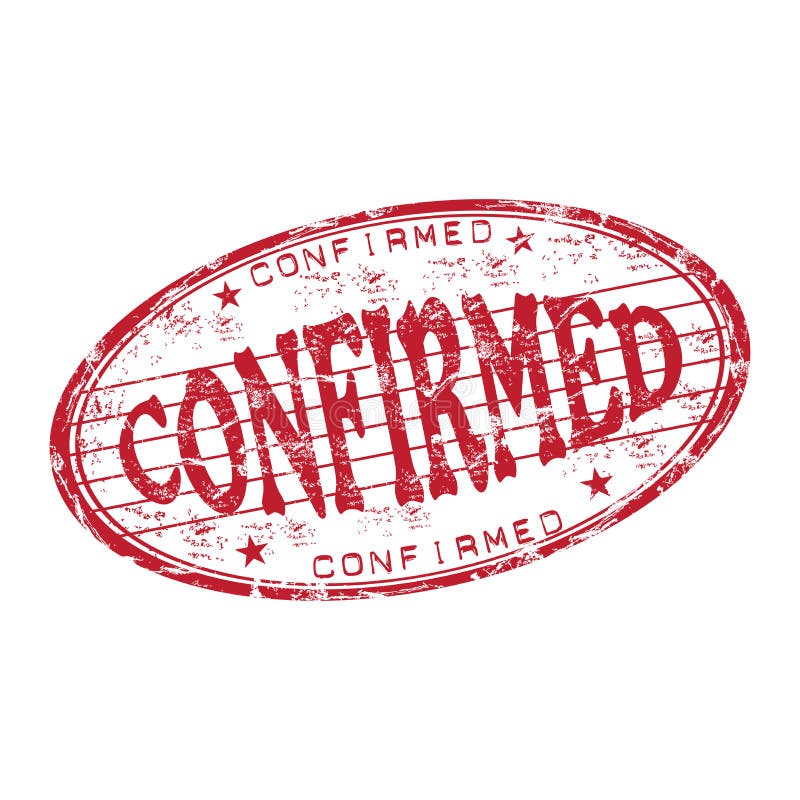 Carimbo De Borracha Confirmado Ilustracao Stock Ilustracao De Carimbo Confirmado 86663954