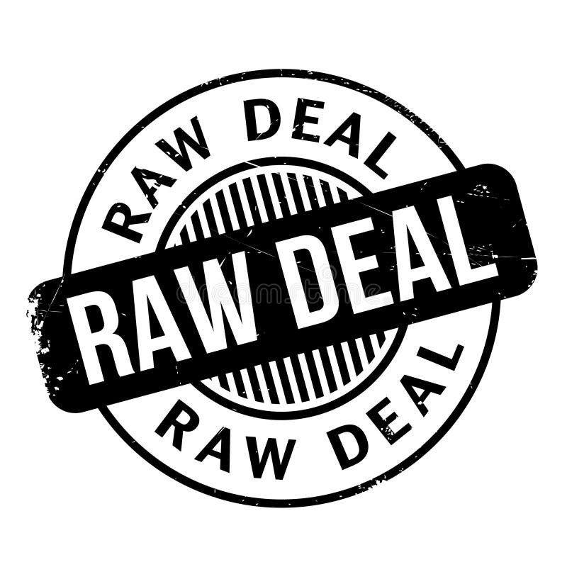 Carimbo de borracha do negócio cru ilustração royalty free