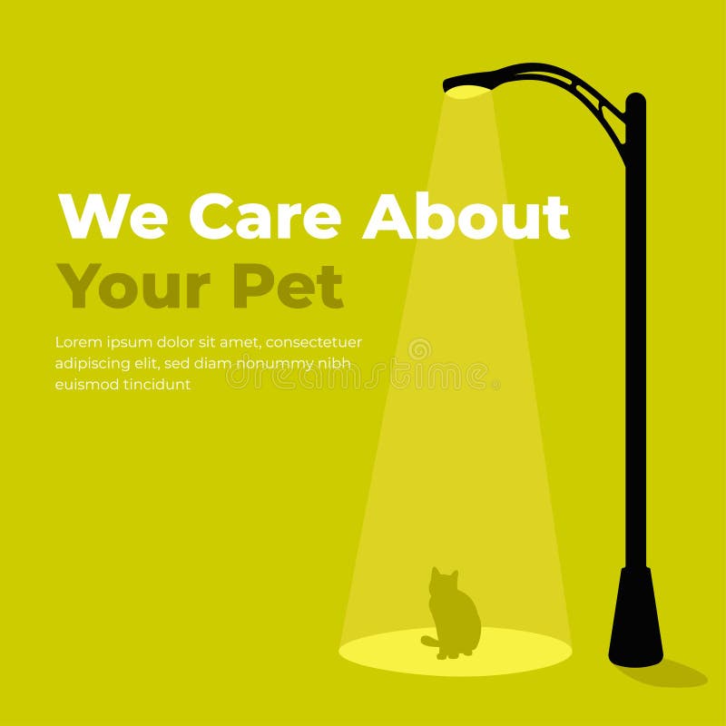 Cute adorable hand drawing cat kitten greeting cartoon cover wallpaper stock illustration