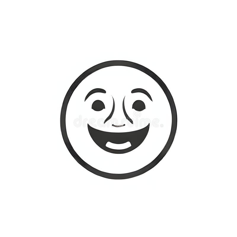 Carita sonriente stock de ilustración. Ilustración