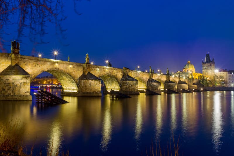 Carlos most w Praga - republika czech zdjęcia stock Carlos most w Praga - republika czech zdjęcia stock
