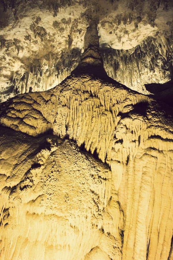 Carlsbad Caverns National Park Stock Image Image of stalactite