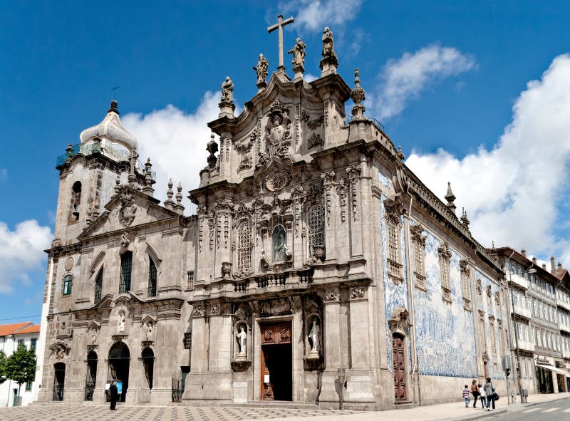 Carmo Church (Igreja do Carmo) in Porto, Portugal