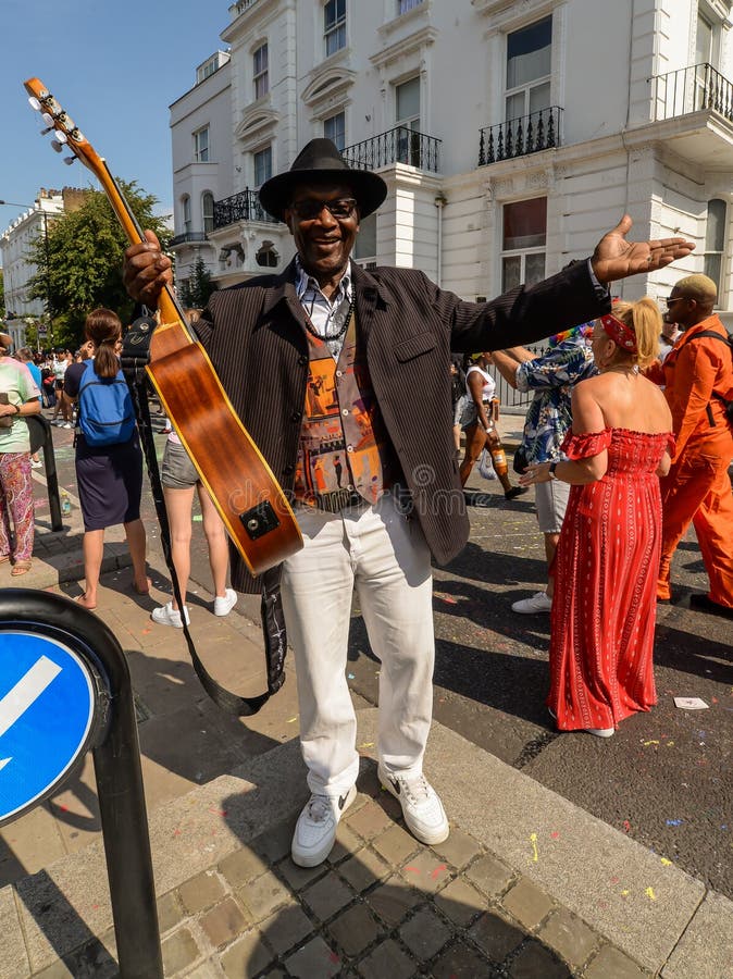 Carnaval de Notting Hill 2019 - Londres, Reino Unido foto de archivo libre de regalías