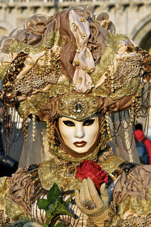 Carnaval Venecia, máscara foto de archivo. Imagen de disfraz - 23441186