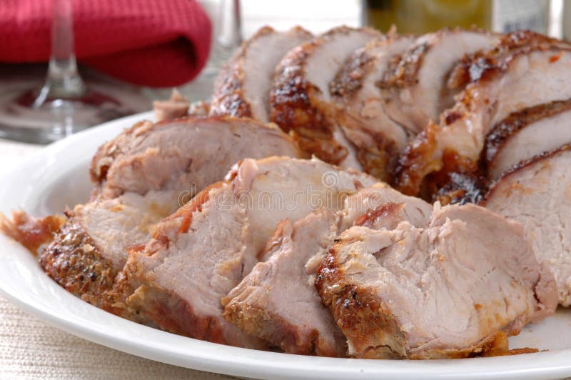 Carne asada del lomo de cerdo