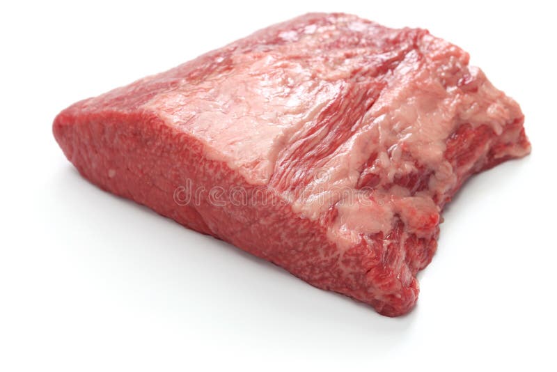 Carne do peito de carne crua