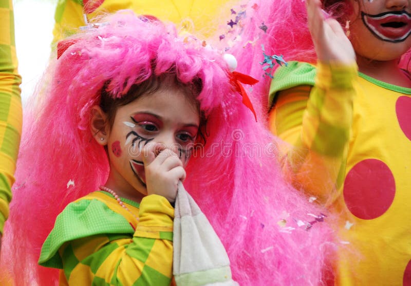 Carnival kid royalty free stock photos