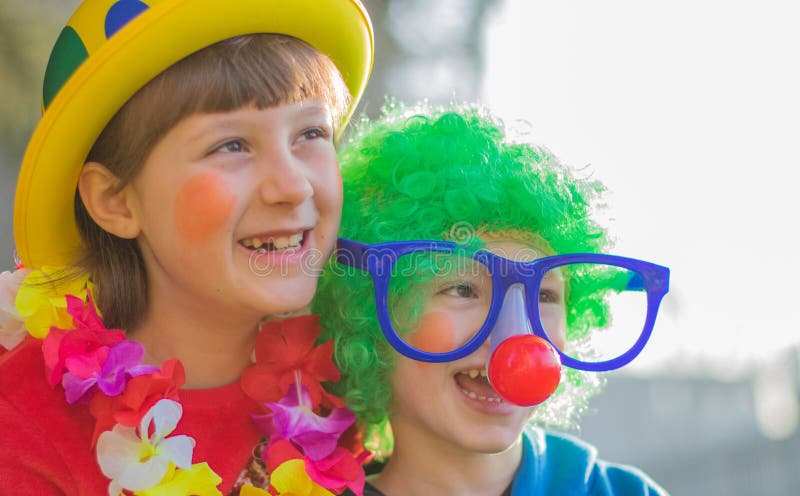 carnival kids smiling and playing outdoor stock images carnival kids smiling and playing outdoor stock images