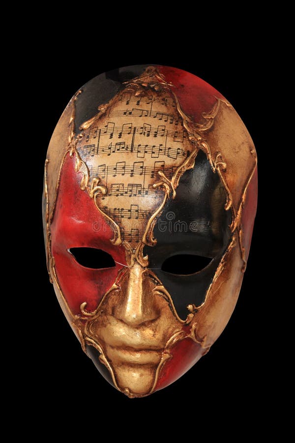 Carnival mask stock image