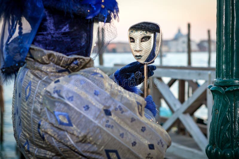 Carnival mask in Venice, Italy