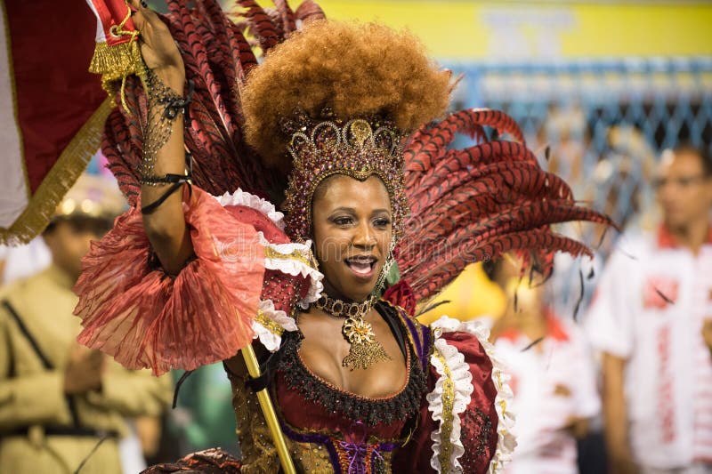 Carnival 2016 Salgueiro Editorial Stock Image Image Of