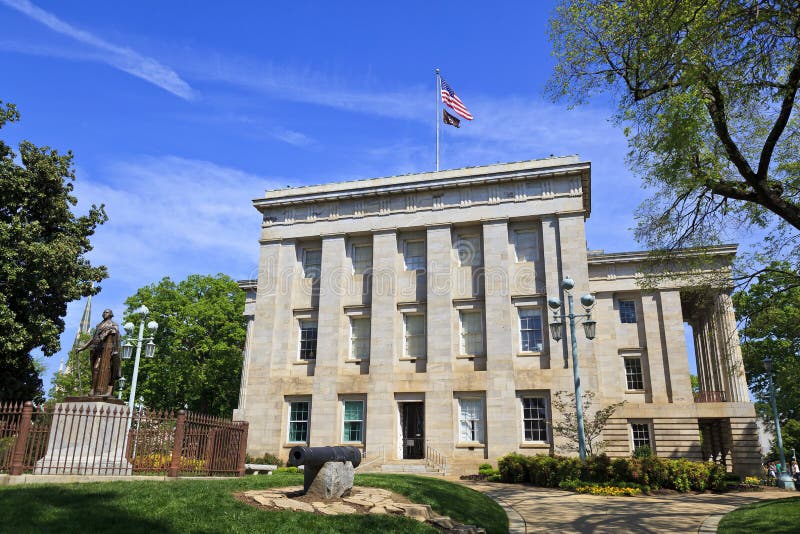Carolina State Capitol Building del norte fotografía de archivo Carolina State Capitol Building del norte fotografía de archivo