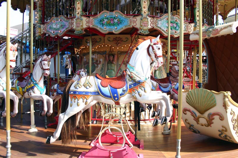 carousel стоковое изображение