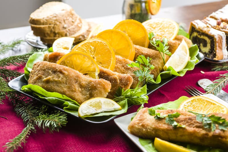 Carp Christmas Fish in Polish Cuisine Stock Photo Image of crucian