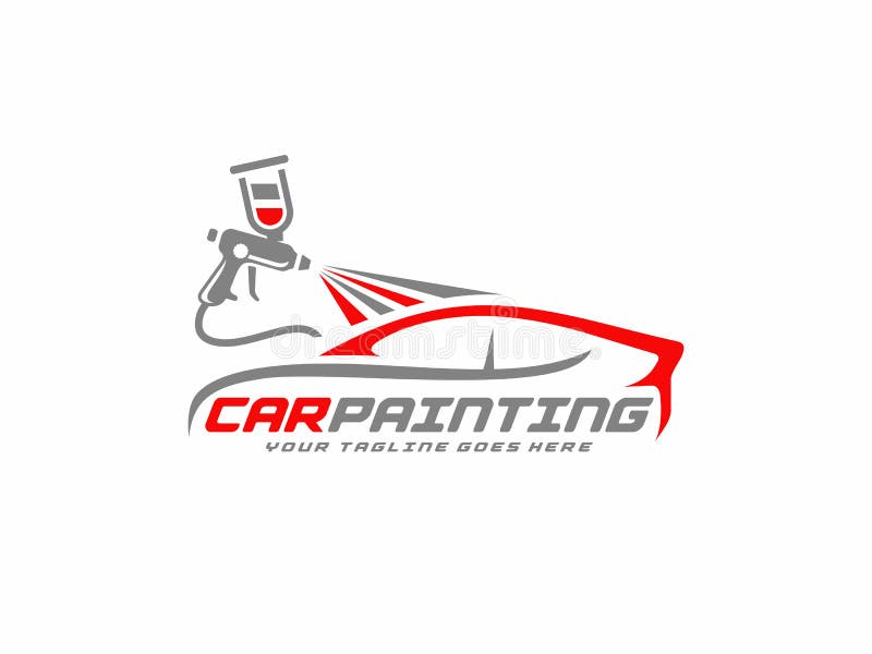 Car painting logo stock vector. Illustration of automobile 268985830
