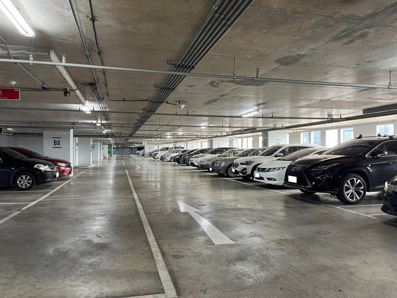 Carpark Indoor parking lot stock photo. Image of carpark 259323518