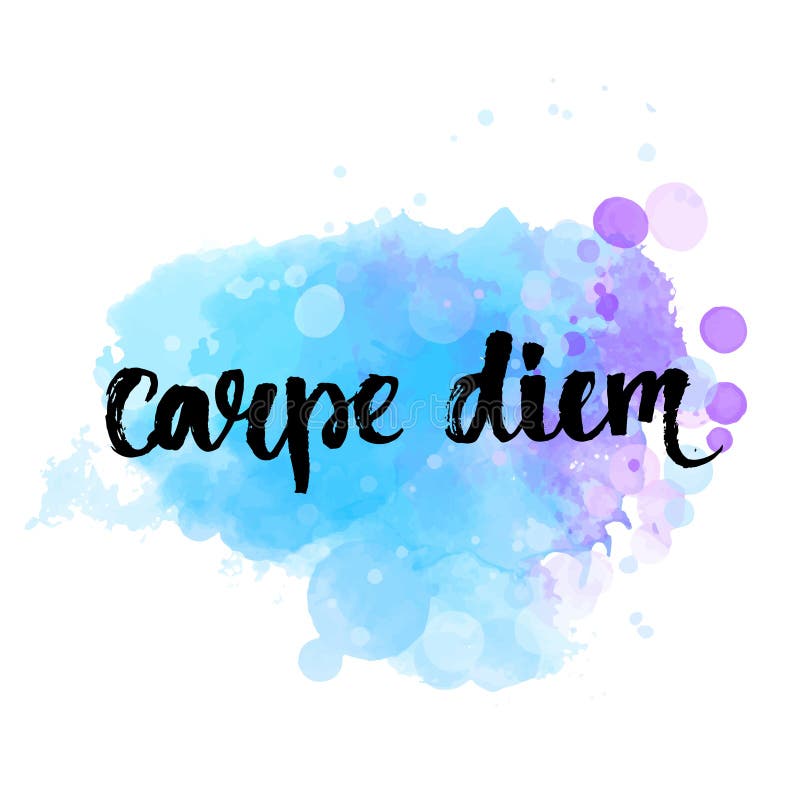 Carpe Diem Stock Illustrations – 581 Carpe Diem Stock Illustrations,  Vectors & Clipart - Dreamstime