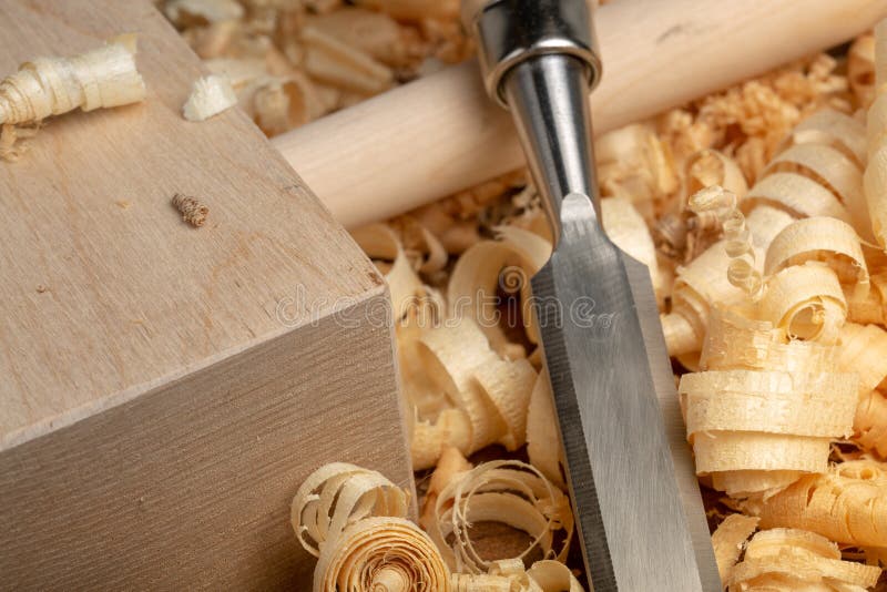 Carpenter Cabinet Maker Hand Tools On The Workbench Stock Image