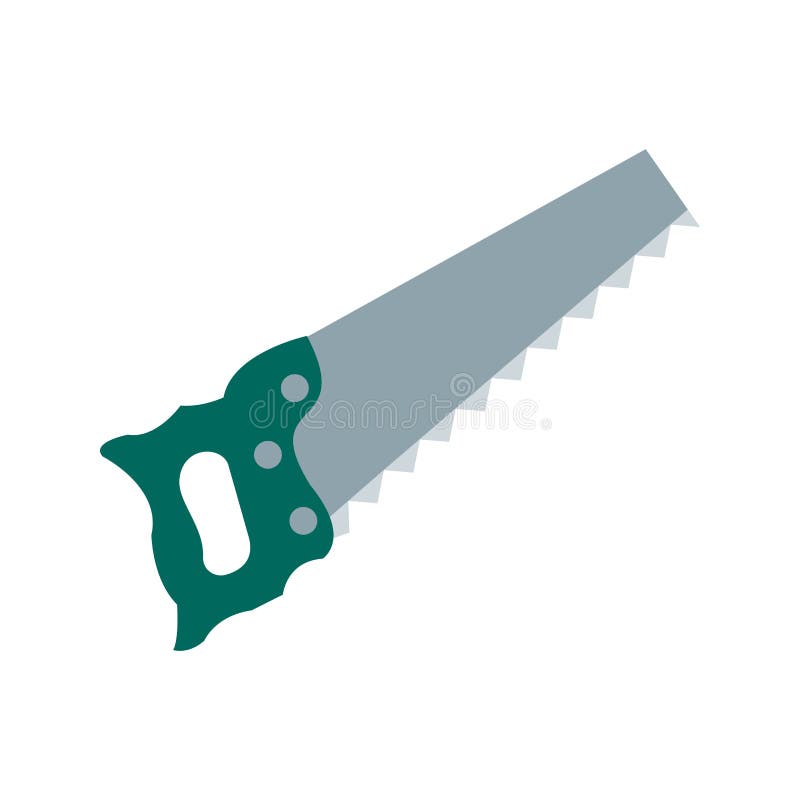 Handsaw royalty free illustration