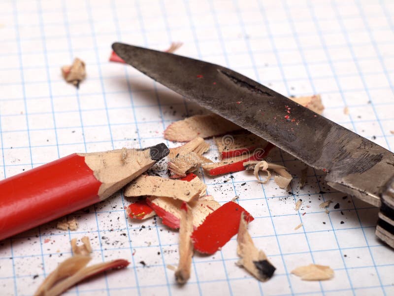 190 Pencil Sharpened Knife Stock Photos Free & RoyaltyFree Stock