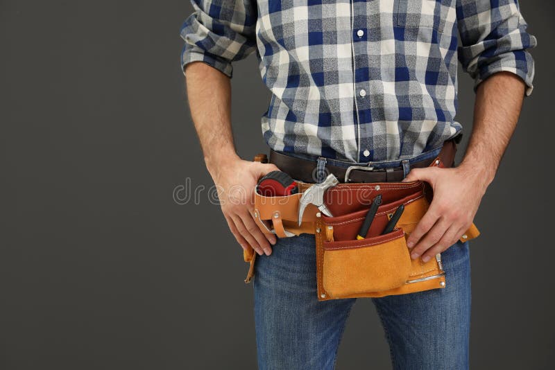 custom carpenter tool belt
