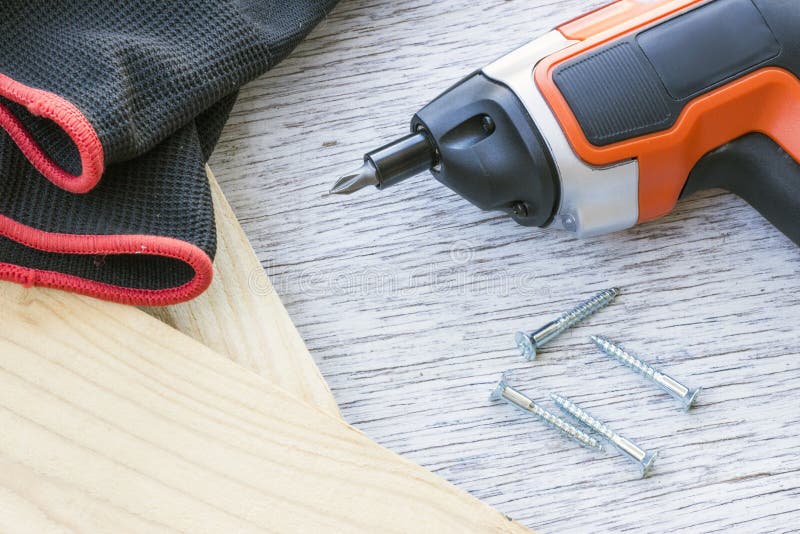 Carpentry Tools, Electric Screwdriver Stock Image Image of handy