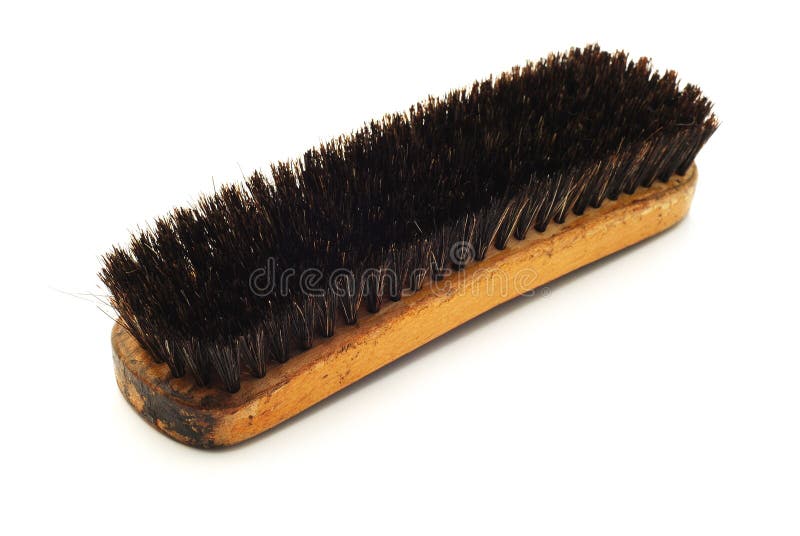 Carpet brush stock image. Image of isolated, wooden, tool 27742459