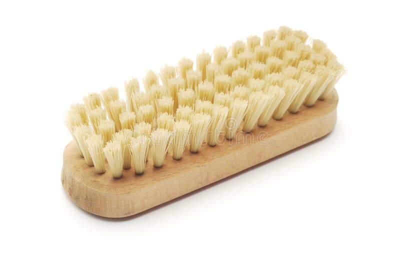 Carpet brush stock image. Image of isolated, wooden, tool 27742459